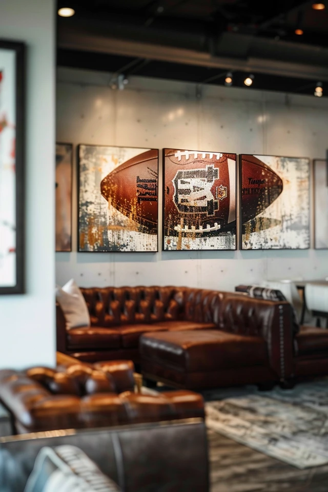 Unique Football Designs for Sports-Themed Art