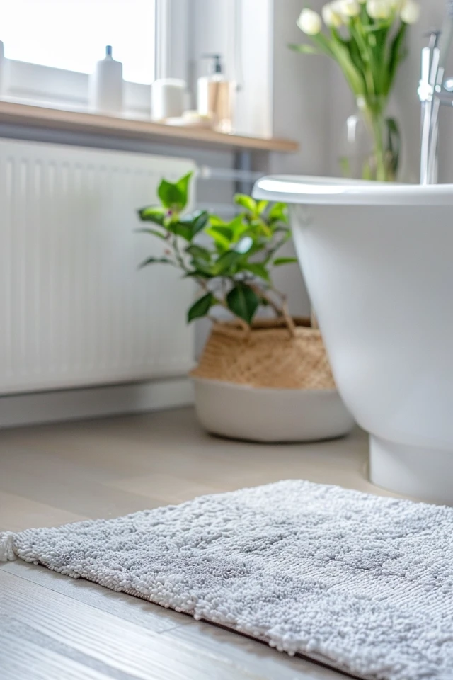 How To Dry Bathroom Rugs Quickly And Efficiently