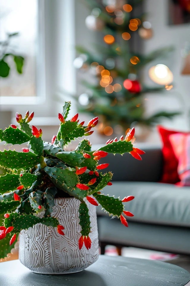 How to Pot a Christmas Cactus