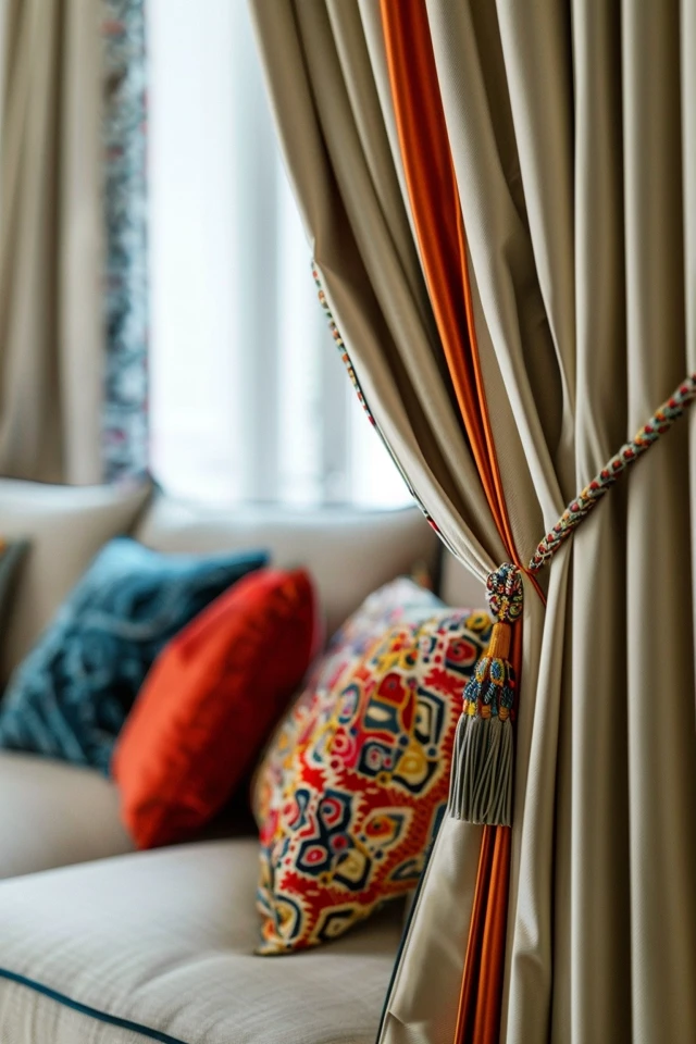 Creative DIY Ways to Tie Long Curtains