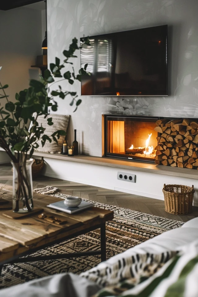 Cozy Up: Fireplace and TV Wall Ideas to Transform Your Home