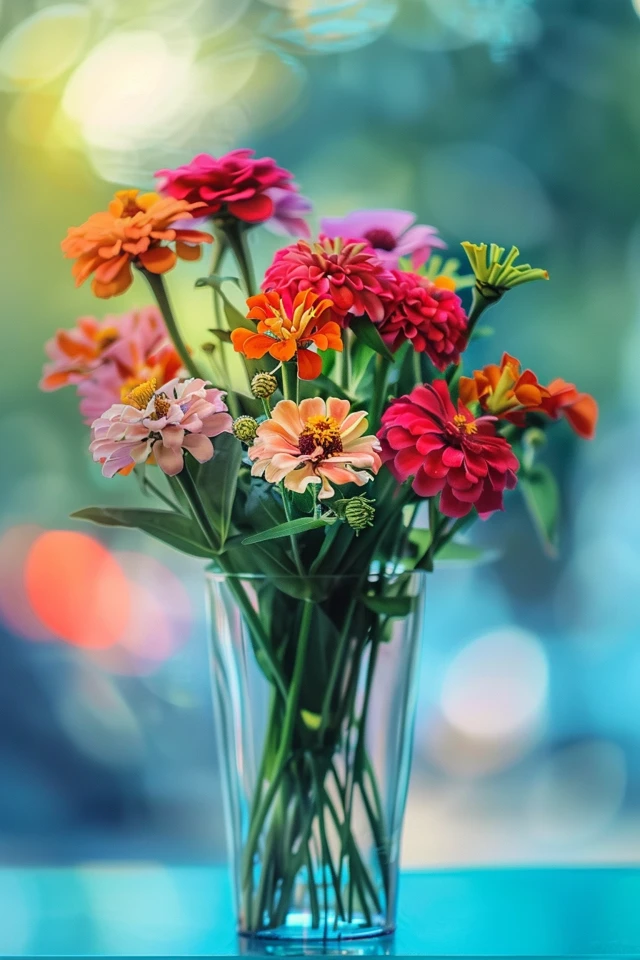How To Cut Zinnias For A Vase: Fresh Flower Arrangement