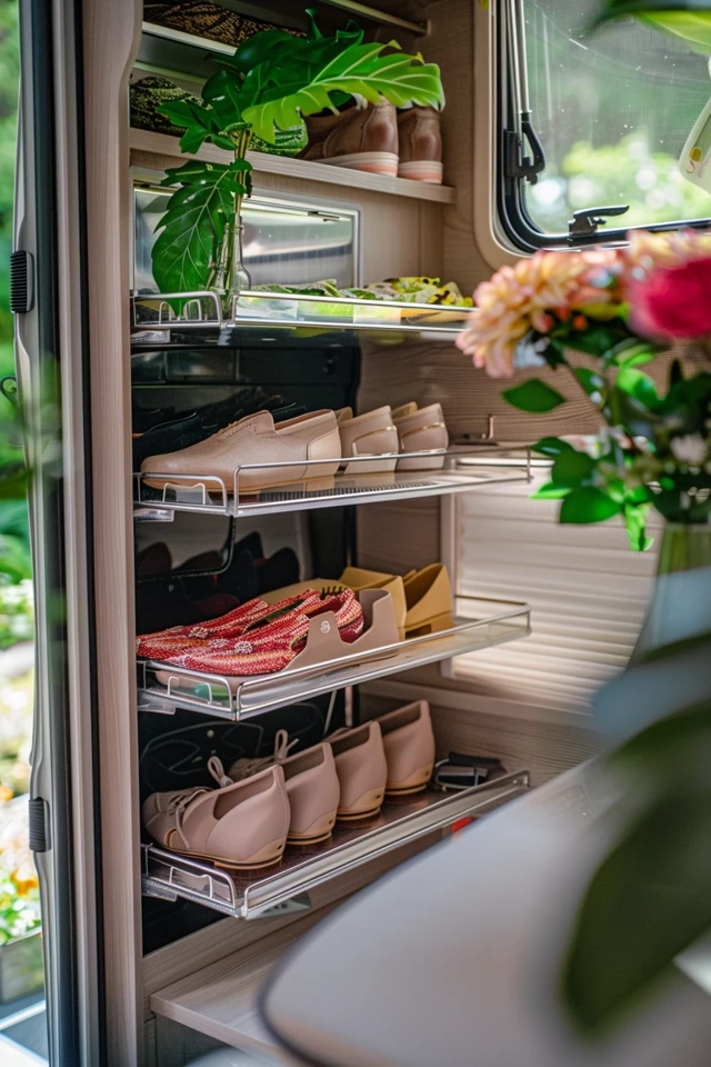 Custom Shoe Cabinets