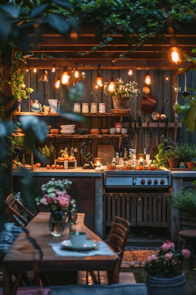 Brighten Up Your Space: Outdoor Kitchen Lighting Ideas