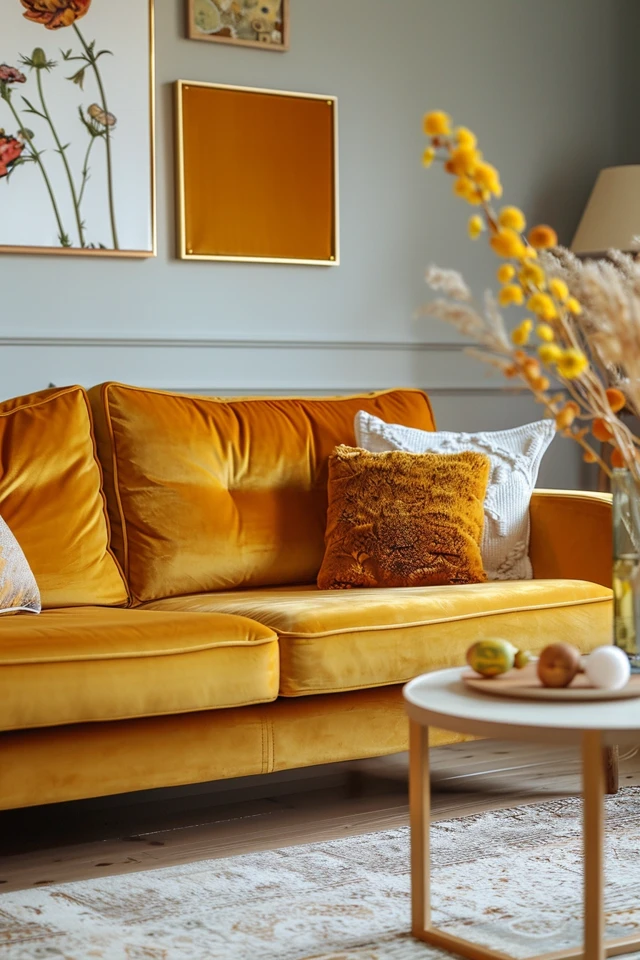 Golden Sofa Decor Tips: Elevate Your Space!