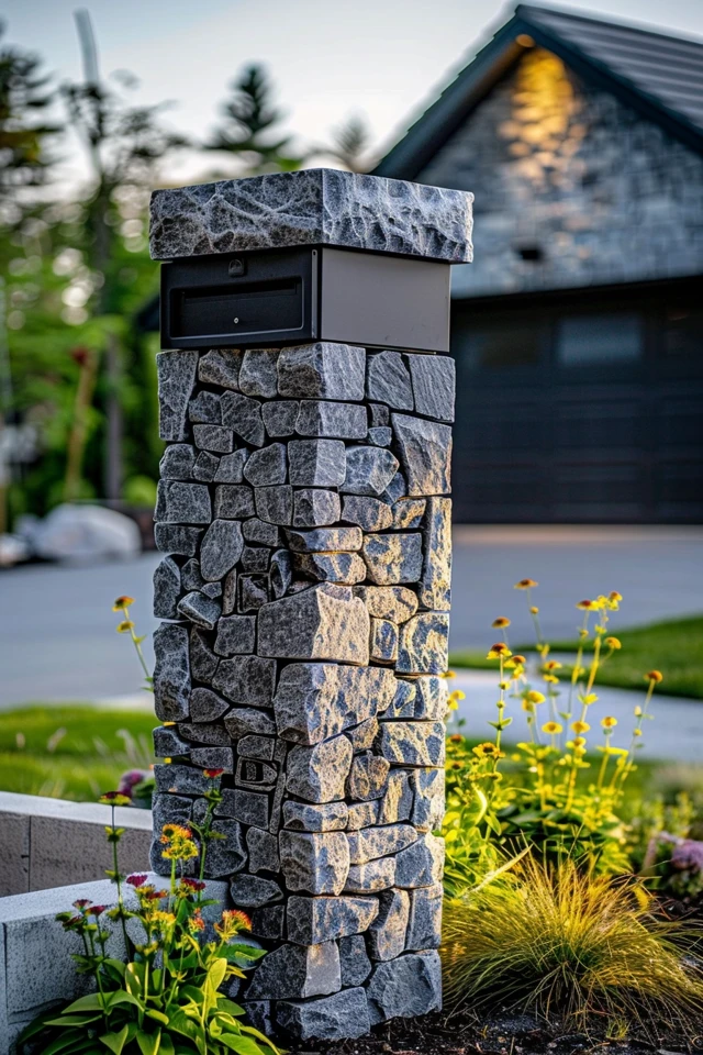 Affordable Stone Mailbox Options