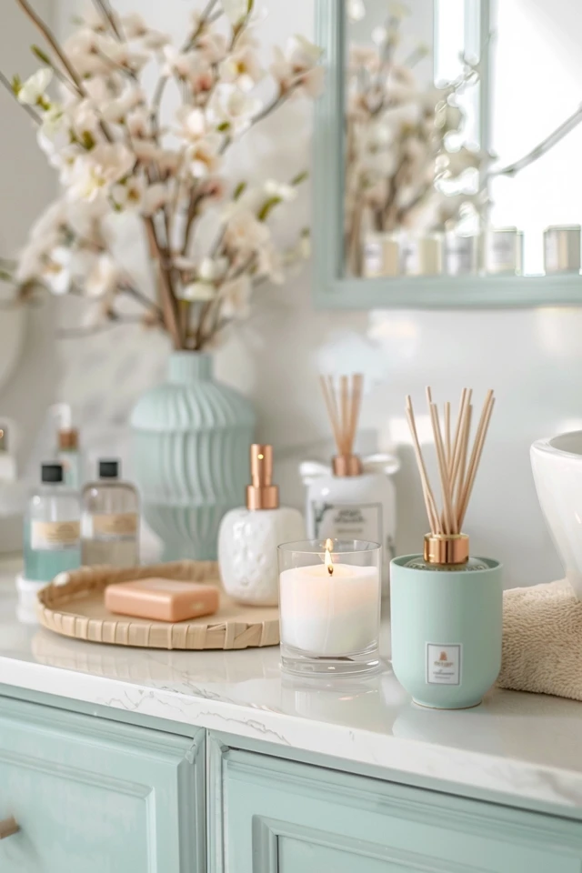 How To Decorate Your Bathroom Counter: Functional Beauty Tips