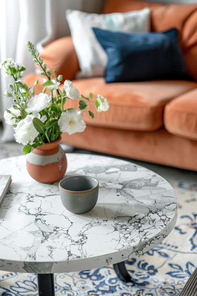How To Decorate A Marble Table: Elegant Styling