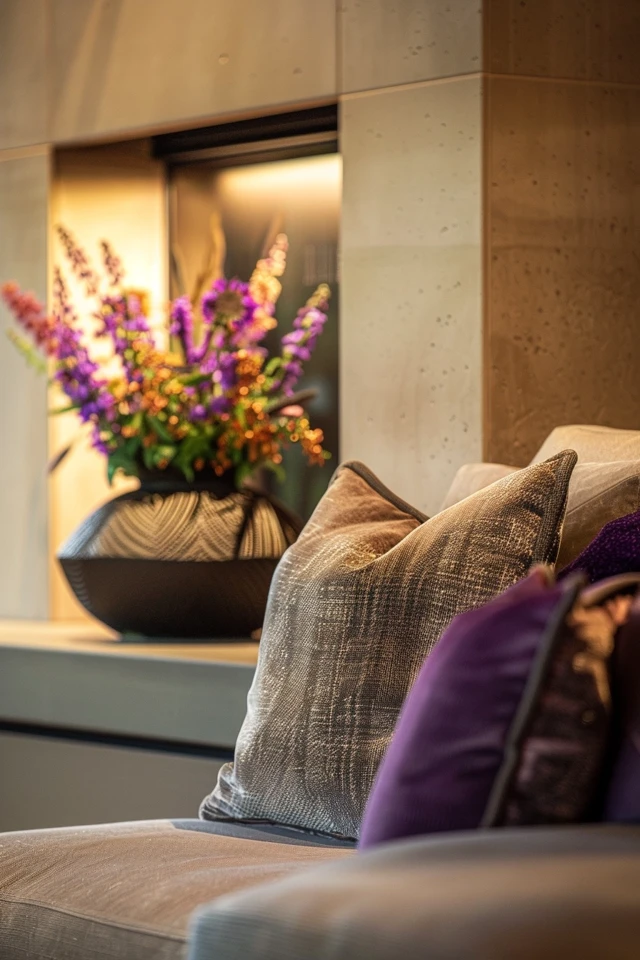 Creative Niche Decoration Ideas for the Fireplace