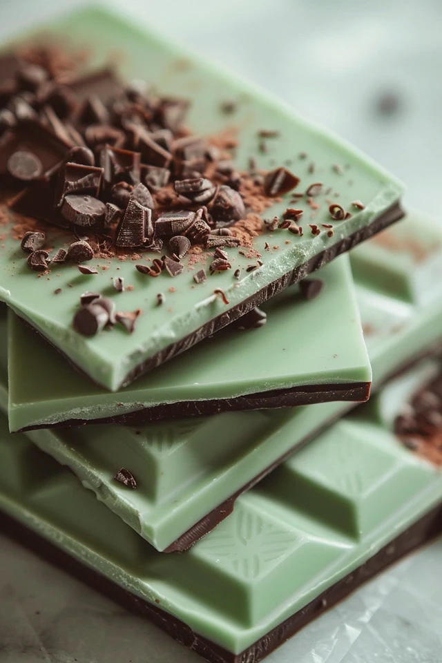How To Make Sage Green Chocolate: Unique Baking Decor