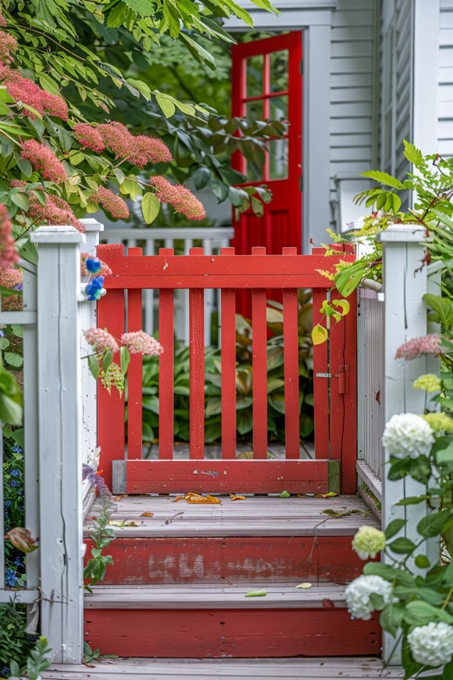 Creative Deck Gates Ideas for Your Home