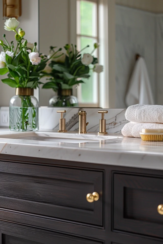 Bathroom Vanity Organization