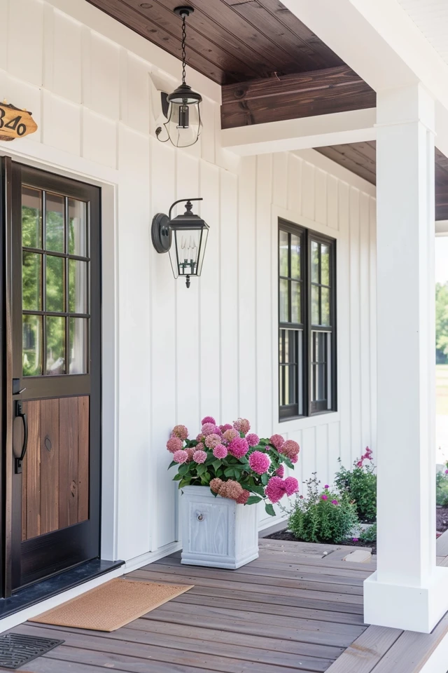 Charming Farmhouse Front Porch Decor Ideas