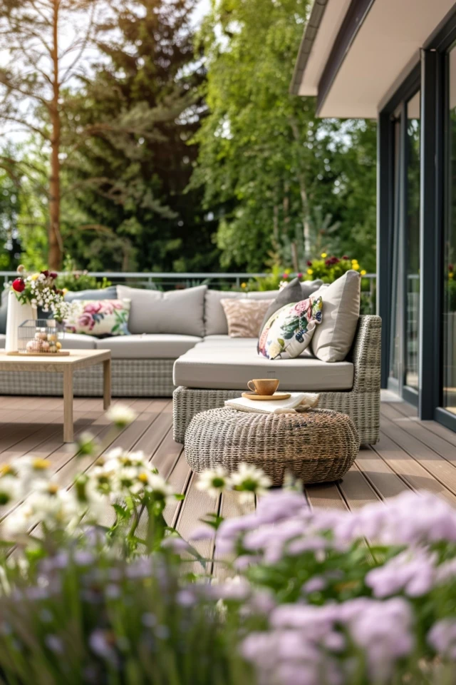 How to Remove Pollen from a Front Porch