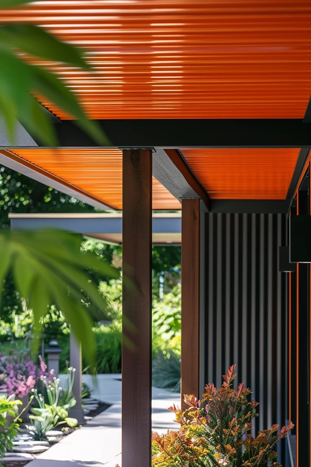 Lower-Level Two-Stall Carport + Enclosure Idea