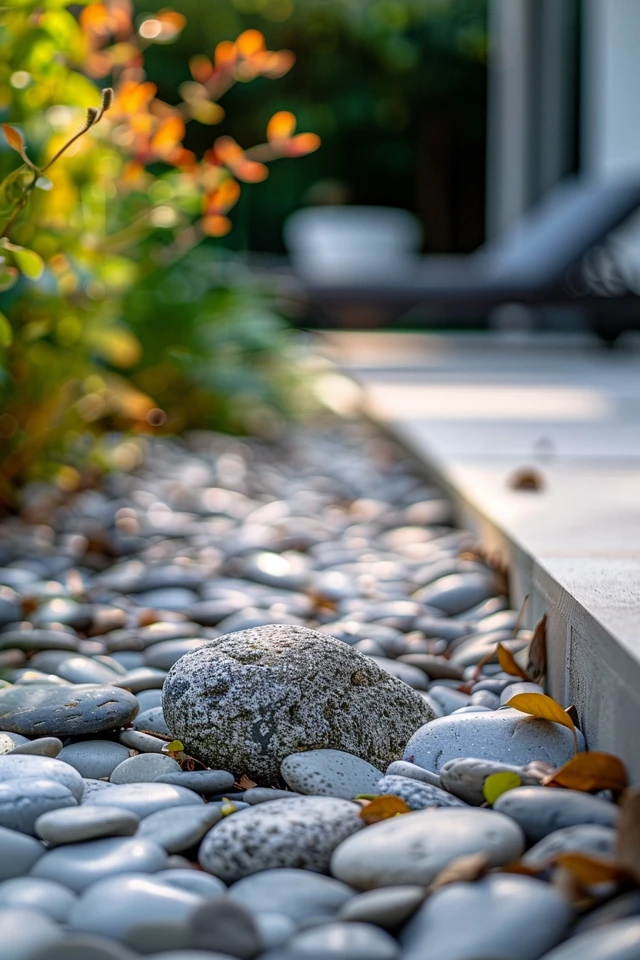 Personal Pebble Landscape Ideas for Chic Yards