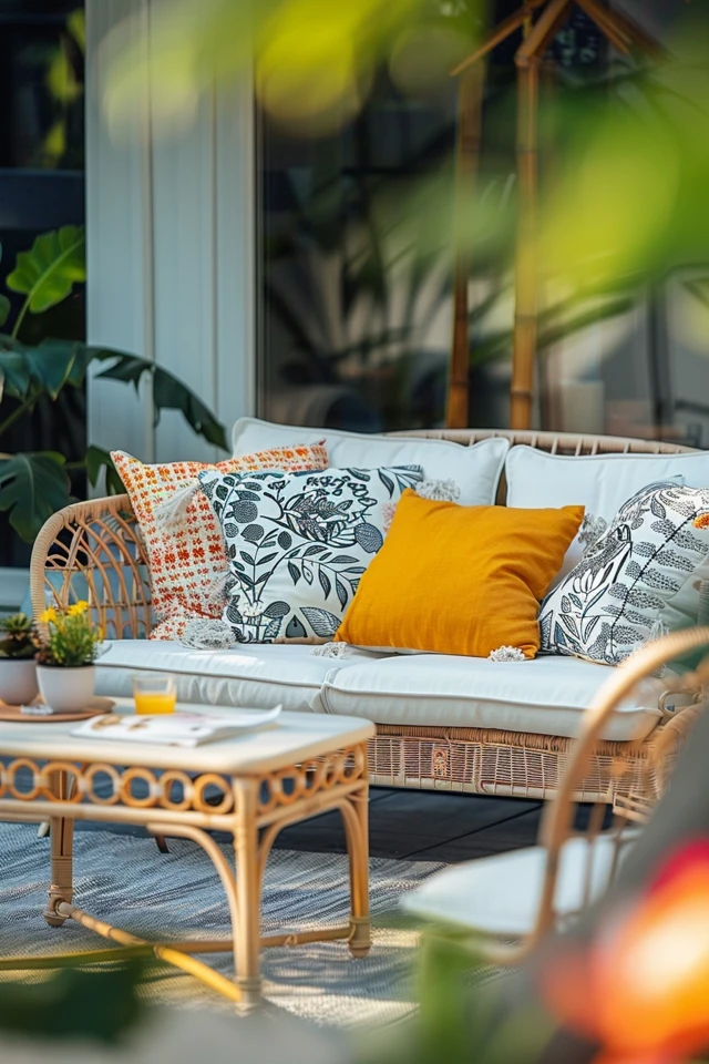 How To Keep Cushions On Outdoor Furniture: Secure Ideas