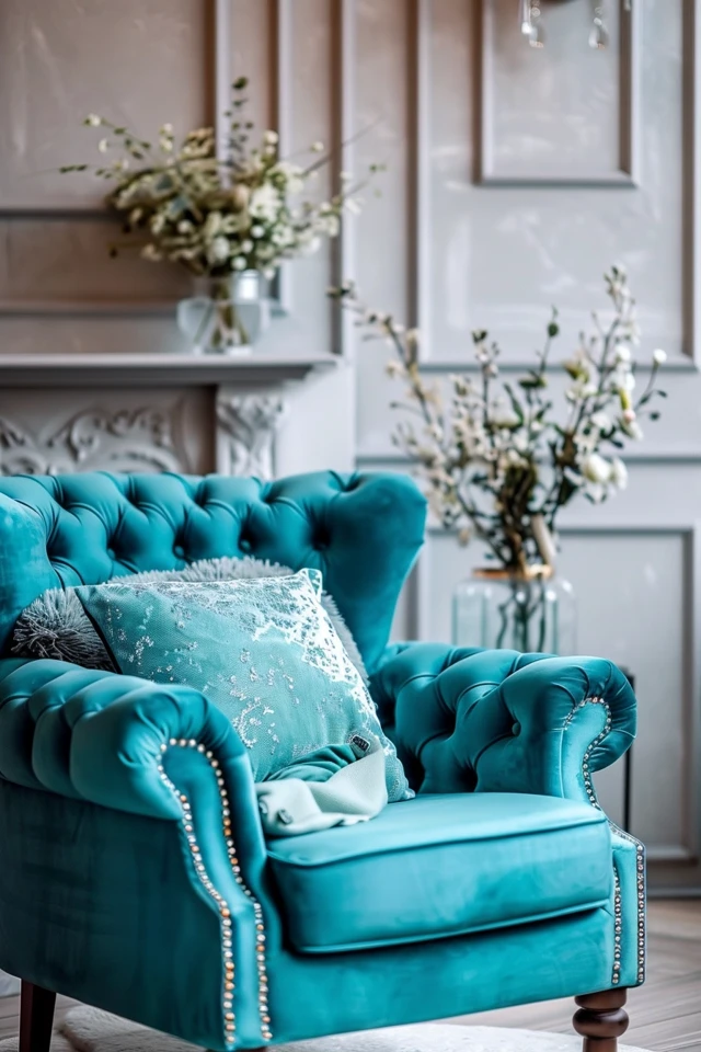 Fresh Turquoise Living Room Decor Tips
