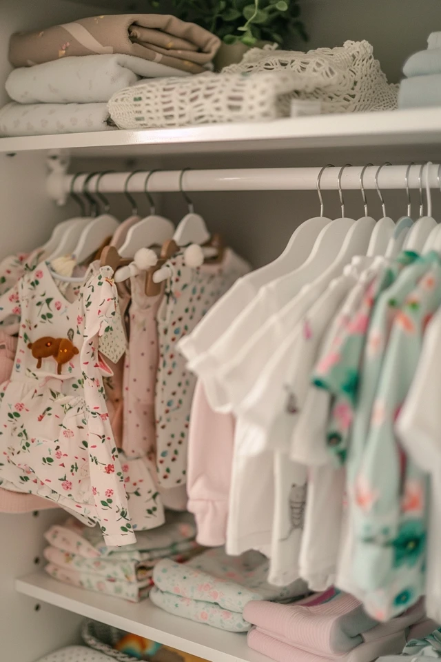 Organize with Ease: Baby Clothes Storage Ideas