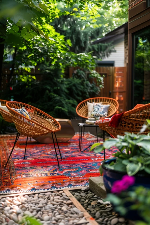 Anchoring Outdoor Carpets on Deck Surfaces