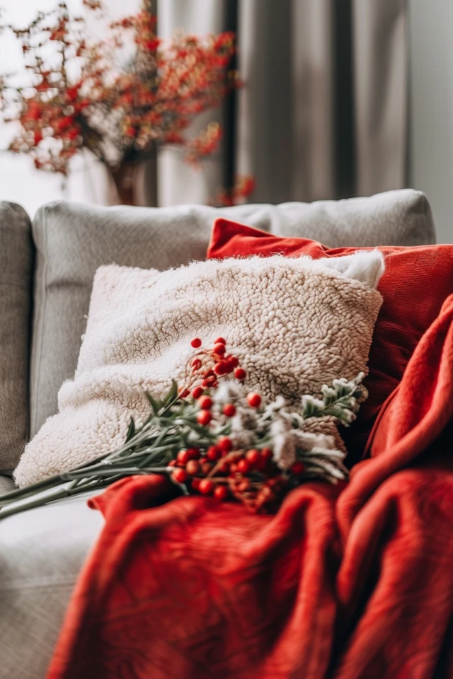 Using the Wool Blanket Garlands
