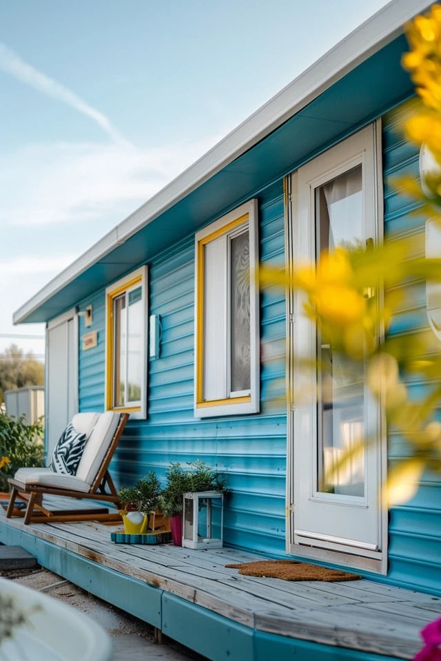Stunning Exterior Paint Colors for Single Wide Mobile Homes