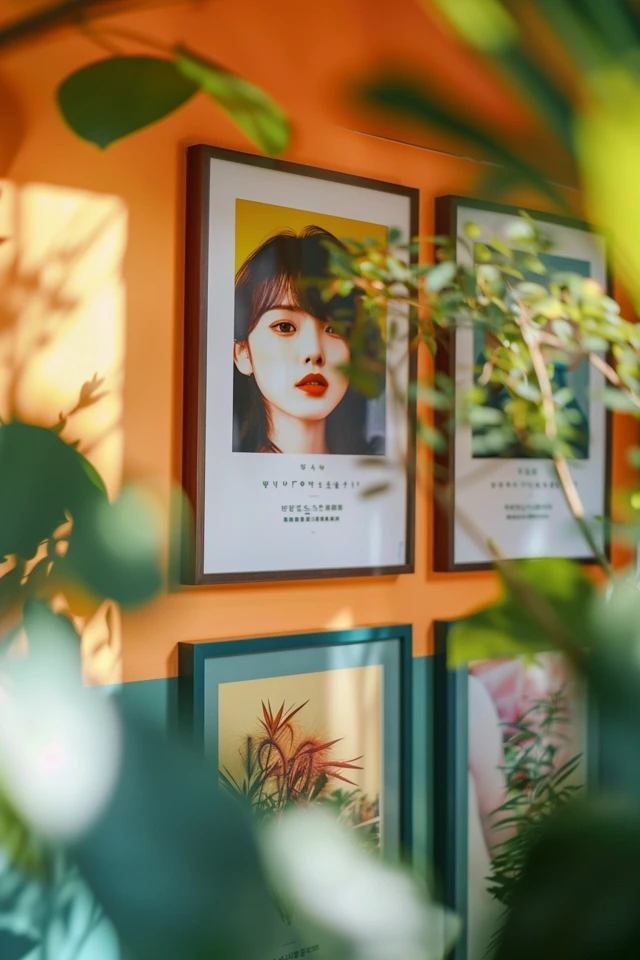 Stylish Kpop Poster Arrangements