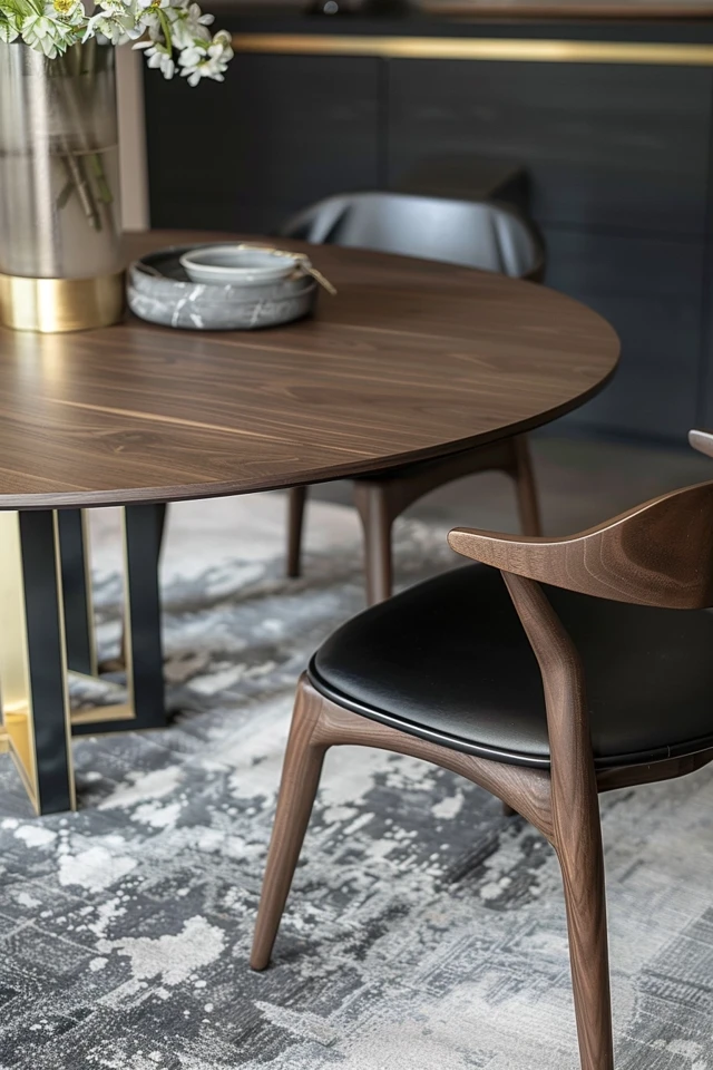How To Measure For A Round Rug Under Dining Table: Size Guide