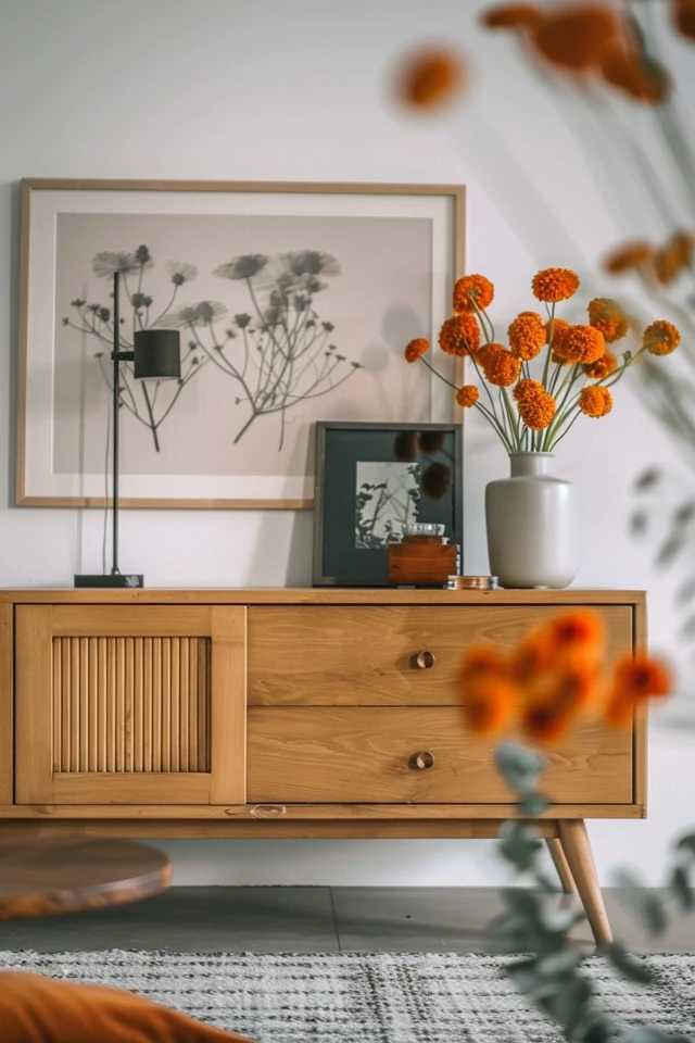Chic Living Room Sideboard Decor Ideas