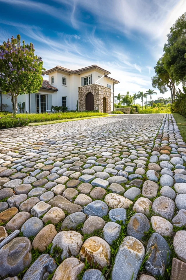 Driveway Landscaping Tips for Stone Driveways