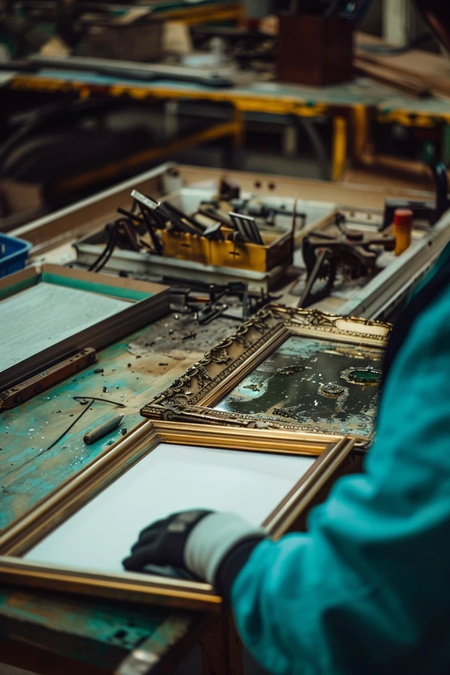 How To Take Apart A Metal Frame