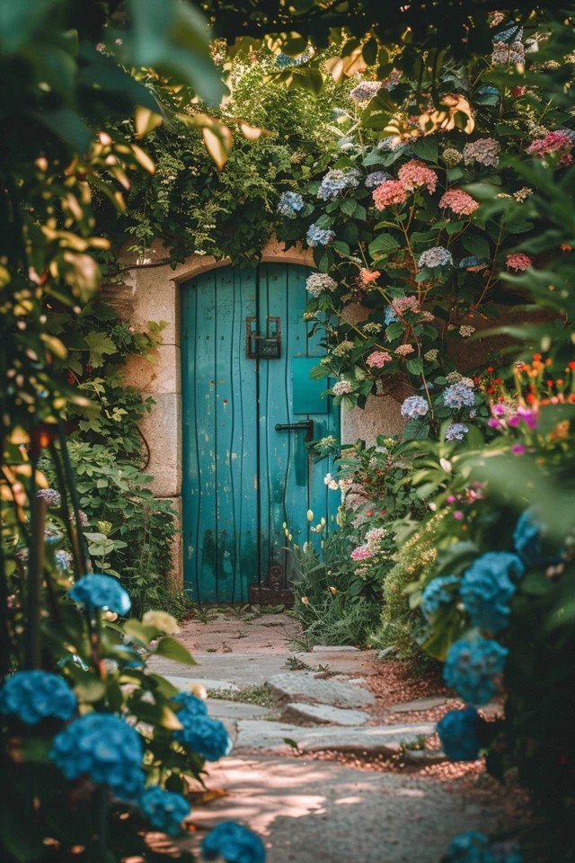 Enhancing Your Garden Entrance with Pathways and Decor