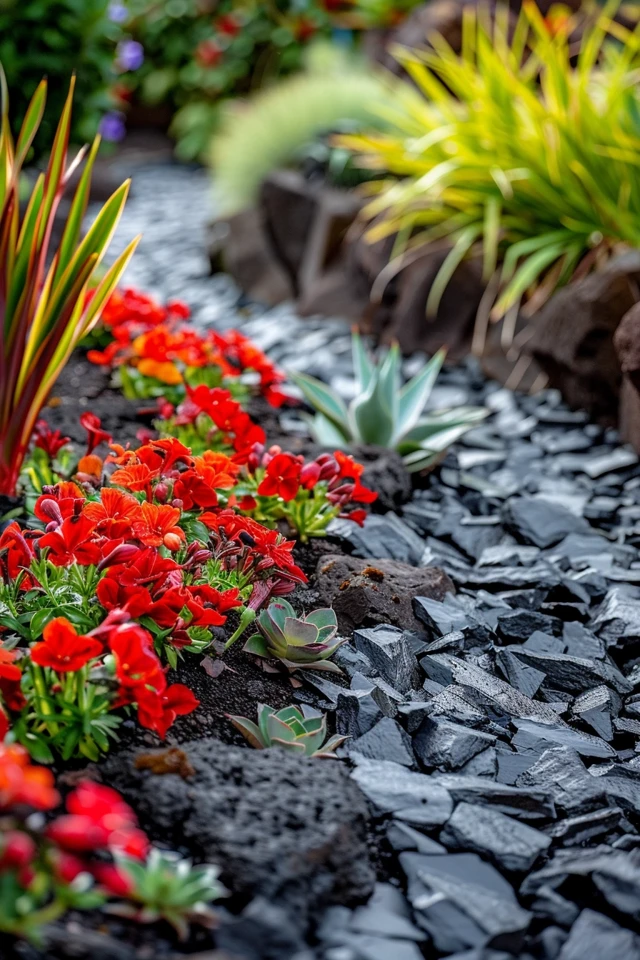 Advantages and Considerations of Using Red Lava Rock in Landscaping
