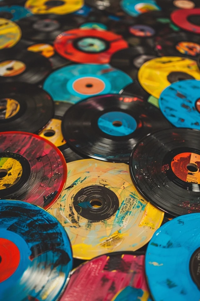 Creative Painting Records Ideas & Inspiration