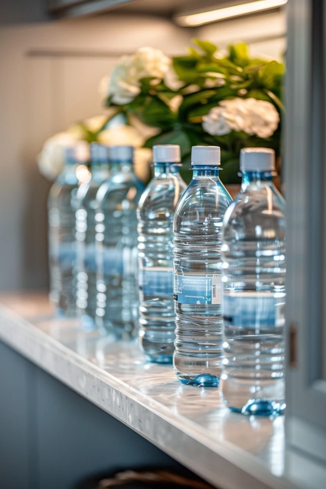 Benefits of Using Wine Racks for Water Bottle Organization