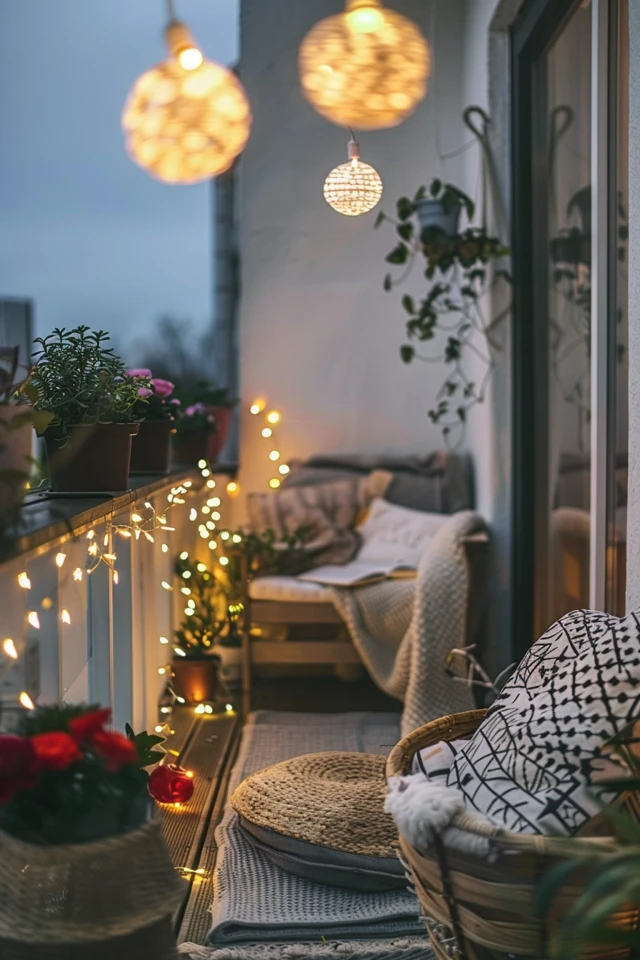 Creative Balcony Lighting Ideas