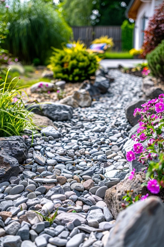Incorporating Rocks and Plants