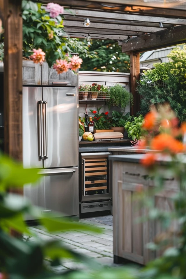 Cool Outdoor Fridge Ideas for Your Patio