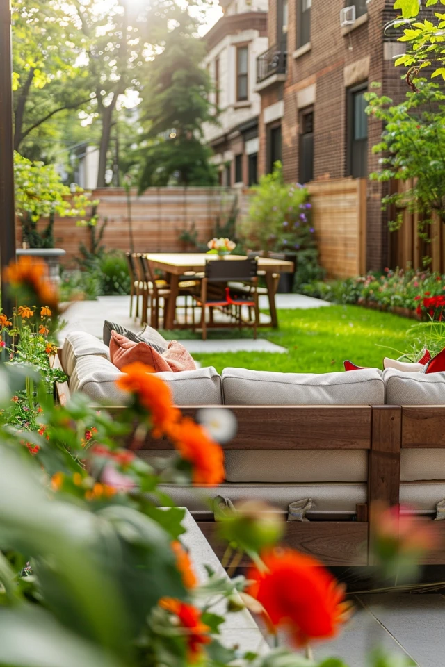 Creating a Modern Urban Oasis: Brownstone Outdoor Oasis and Creative Outdoor Solutions