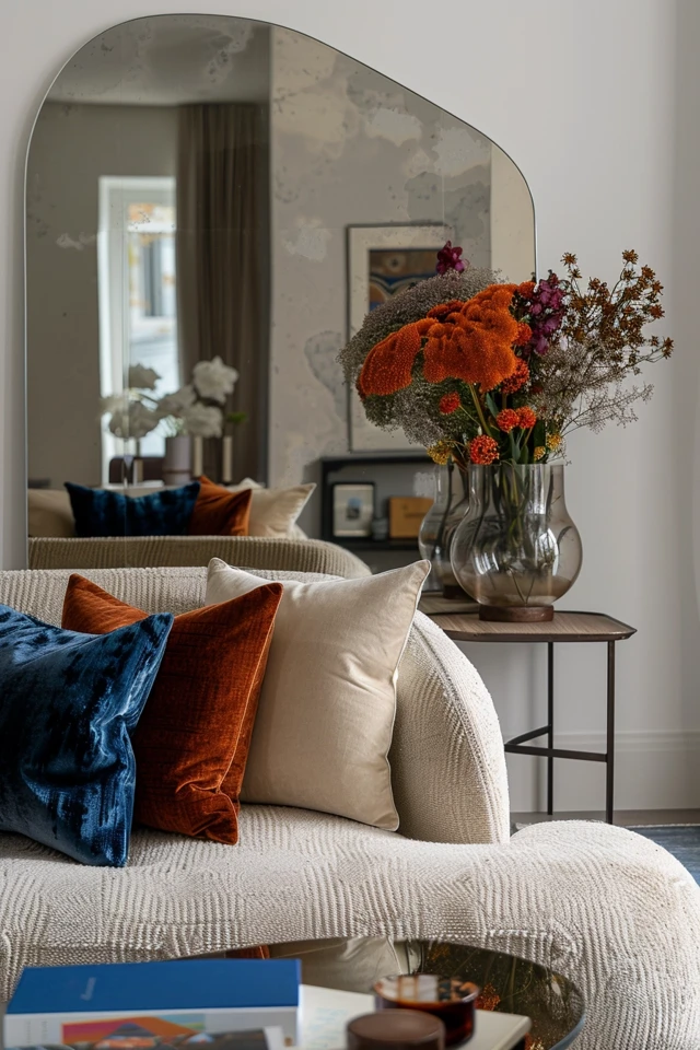 Decorating Ideas for Circular Mirrors