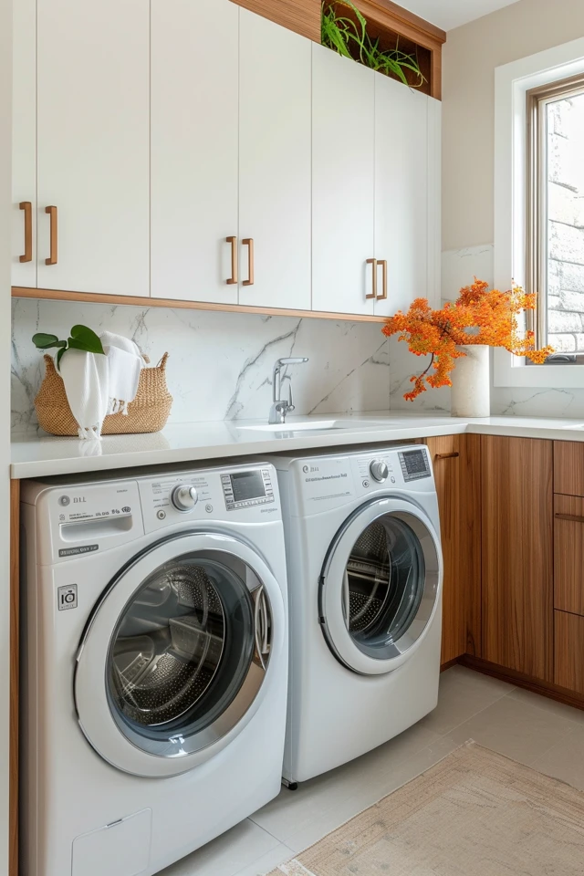 Creating a Functional and Stylish Small Laundry Room
