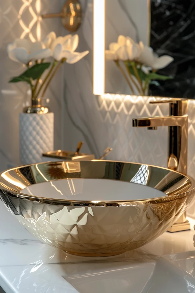 Golden Touch: Chic Gold Bathroom Ideas for Your Home