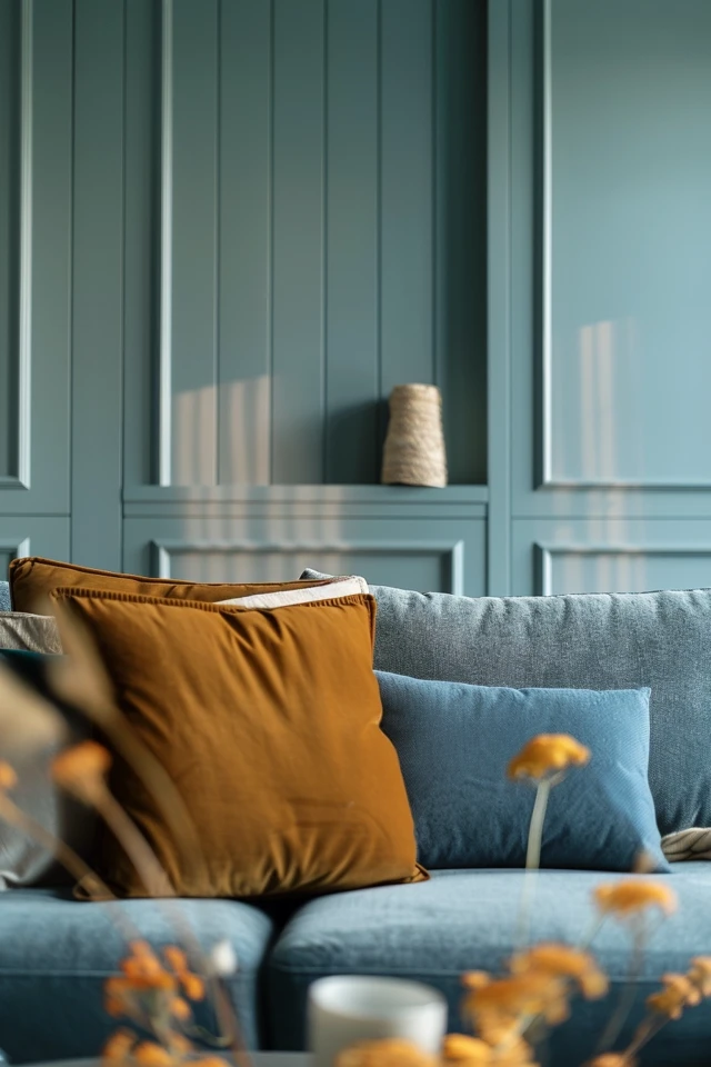 How To Decorate An Angled Wall In The Living Room: Creative Ideas