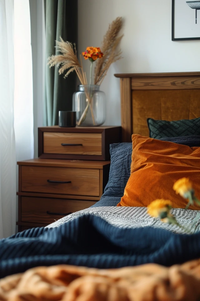 Creating a Harmonious Design in a Rectangular Bedroom