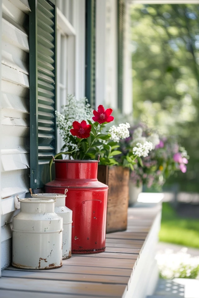 Painting and Stenciling Tips for Milk Can Decor