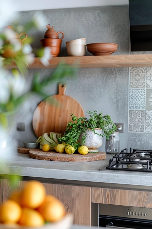 Seaside Kitchen Backsplash Decor