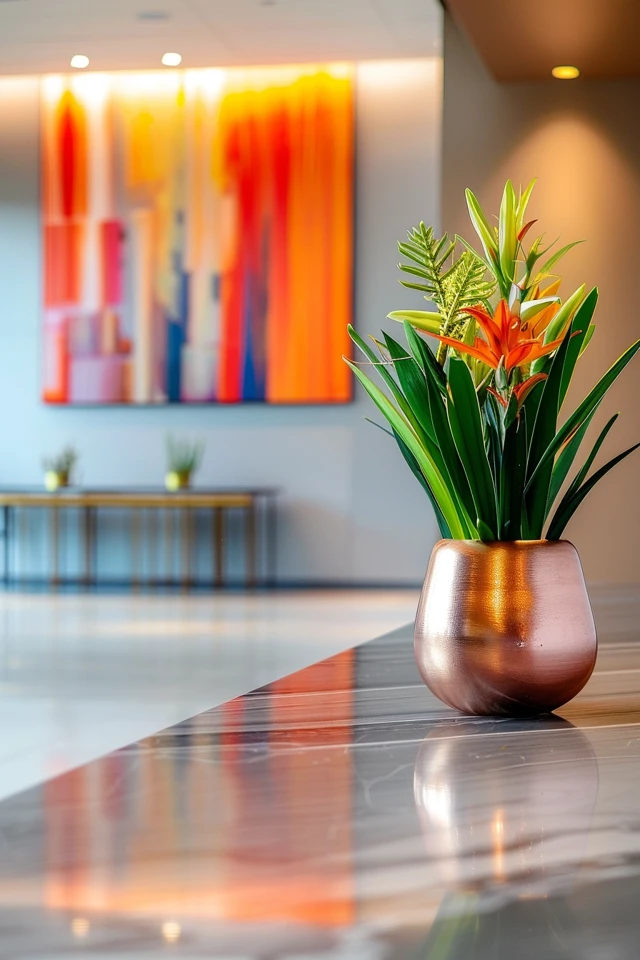 Fill Negative Space with Small Foyer Ideas