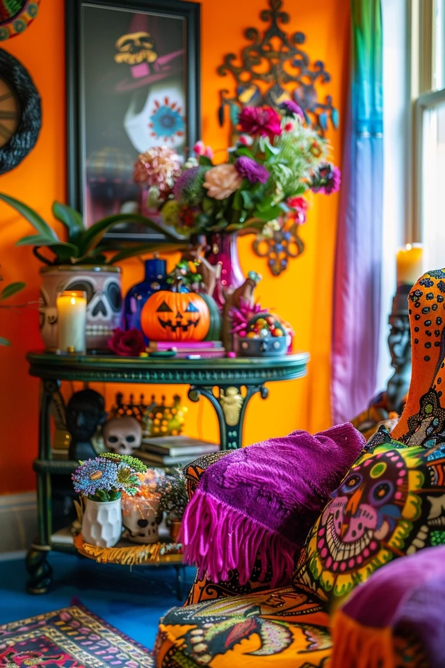 Socially Distant Trick or Treat Table Ideas