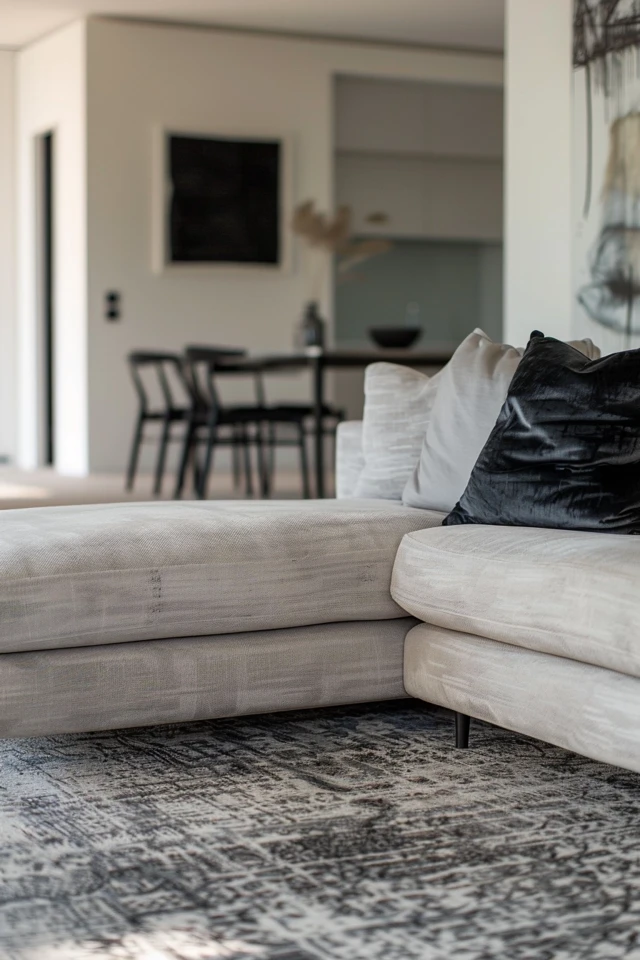 Rug Placement With Sectional Sofa: Center the Rug