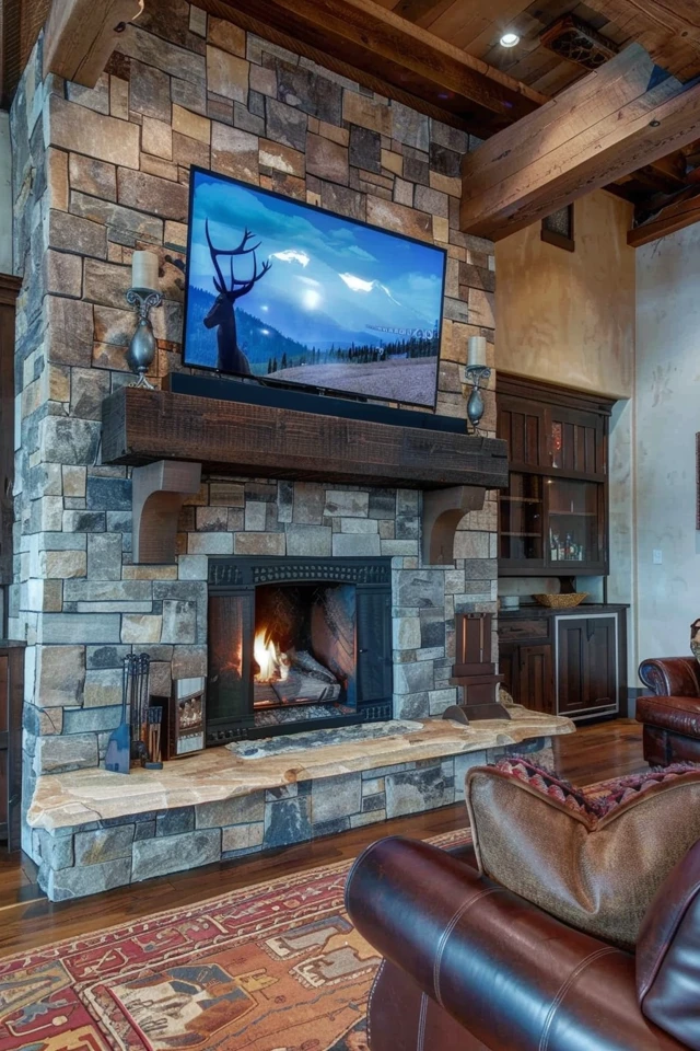 What to Know Before Mounting a TV on an Uneven Stone Wall